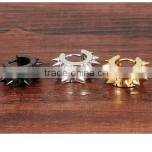 2016 Fashion 316 L Latest Gold Earing Design thumbnail-3
