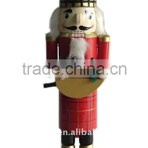 Wooden Soldier Nutcracker , Christmas Santa Gift thumbnail-1