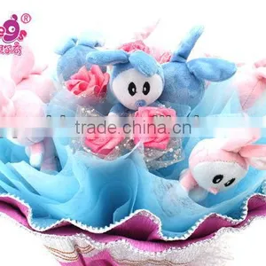 Valentines Plush Bouquet thumbnail-2