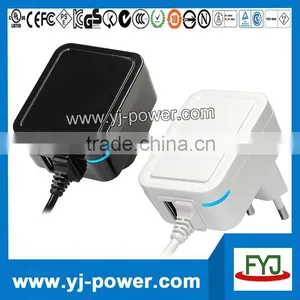 Portable Usb Charger 5V 2.1A With eu Plug us Plug uk Plug thumbnail-2