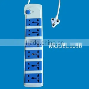 6 Gangs Secure Electrical Switch Power Socket For Home Appliances Quality Choice thumbnail-1