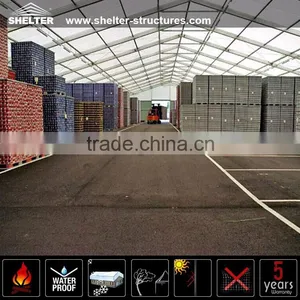 Durable and Long Life Span Warehouse Tent With Waterproof and Flame Retardant PVC thumbnail-2