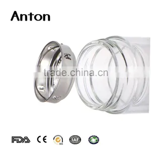 12 oz High Quality Can be Customized Common Style Glass Water Bottle thumbnail-3