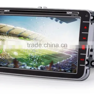 8" Car DVD/GPS 3G Mp3 Player Radio Navigation Gps MAP For VW PASSAT SEAT Altea Sharan Multivan T5 thumbnail-2