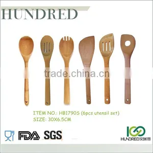 Cheap Modern Design Reusable Beautiful Bamboo Tea Spoon Set Quality Choice thumbnail-1