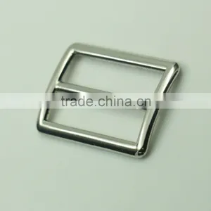 Eco-friendly Zinc Alloy Fashion Metal Curved Tri-glide Buckle for 38mm Belts thumbnail-4