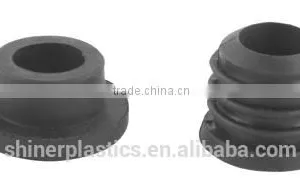 Black Rubber Hole Plugs thumbnail-1