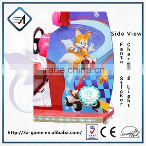 22 Inch LCD Screen Deluxe Sonic Bucket Paradise Car Driving Simulator thumbnail-6