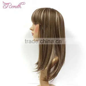 Wholesale Natural Beautiful Cheap Fashion Female Wig For Girl thumbnail-2