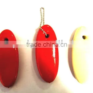2011 NEW DESIGN AND NICE PU Floating Keychain thumbnail-1