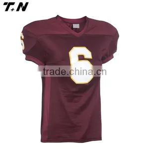 Wholesale Youth Football Uniforms,mesh Football Jersey Fabric thumbnail-4