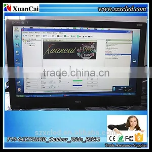 P10-64x192RGB RS232 Serial Communication Programable LED Sign Board Display Screenn Panel thumbnail-2