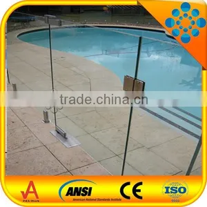8mm Clear Safety Tempered Glass for Pool Gate thumbnail-1