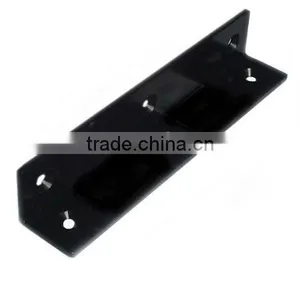 28x28mm,Steel Bracket,Matel Angle Support,thickness 3mm,Black thumbnail-1