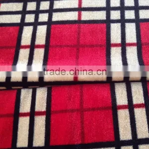 Ripstop Printed Sheen and Elastic Korean Velvet Fabric thumbnail-4