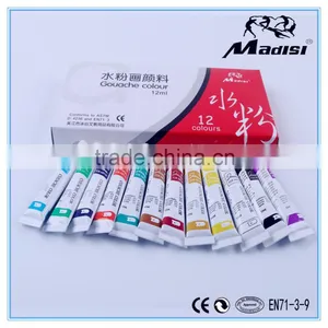 Non-toxic Student Drawing Gouache Color Set thumbnail-2
