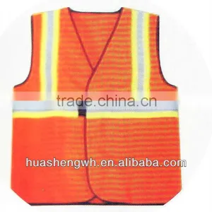 Safety Vest With Reflective Tape/sleeveless Work Wear thumbnail-1
