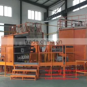 FD3-3600 Plastic Thermoforming Machine, Rotomolding Machine,Carousel Machine, Full-automatic Plastic Thermoforming Machine thumbnail-1
