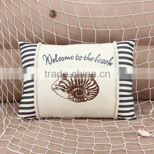 Fashion Square Pillow Block Marine Life Cushion Cover thumbnail-2