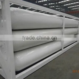 H5 CNG Containment Products Made of Jumbo Tube Trailers, Storing 8000m3, High Pressure 250bar thumbnail-1