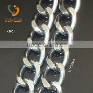 Gun Metal Color Cut Chain 21*15.3mm thumbnail-1