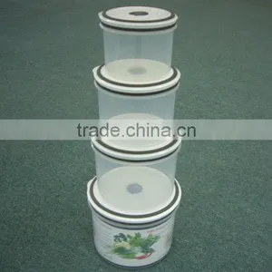 10pcs Microwave Round Food Container Set GL9060-B thumbnail-4