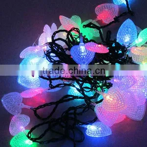 Christmas Wedding Decoration Love Heart Shape Led Rose String Light thumbnail-1