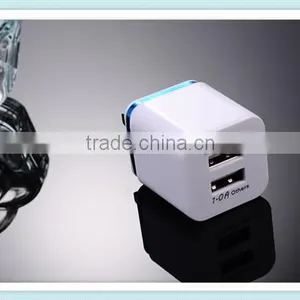 5V 2.1a USA Plug AC Travel Dual USB Wall Charger For IPhone Quality Choice thumbnail-6