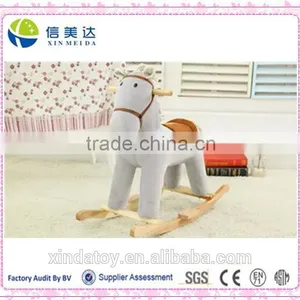 Plush Rocking Horse/anmal Wooden Horse Toys for Kids Quality Choice thumbnail-1