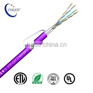 High Quality S/FTP PVC Cat.7 4 Pairs Shielded Network Cable/Lan Cable ETL TIA/EIA 3P thumbnail-1