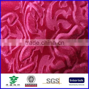 Upholstery Fabric 100% Polyester 3D Embossed Velvet Fabric thumbnail-4