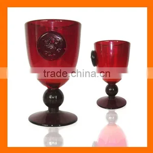 Hand Made Colored Decorative Wine Glass,water Glass thumbnail-1