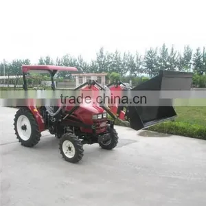 Hot Selling TZ-3 30HP 4WD Sunshade Tractor Front End Loader With 4in1 Bucket thumbnail-1