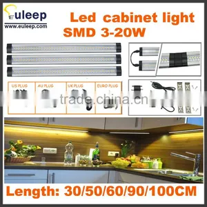 300mm,4w,DC 12V Aluminum LED Cabinet Light With Motion Sensor Switch Use for Kitchen,LED Driver With SAA Approved thumbnail-1