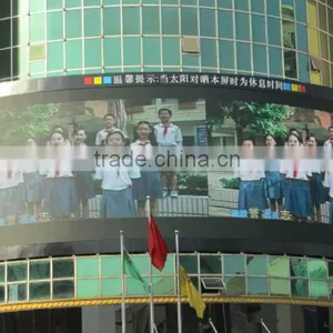 Outdoor Full Color Arc p6 Led Mesh Curtain thumbnail-1
