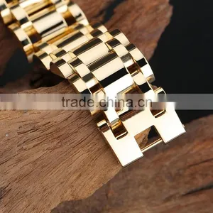 Fashion Stainless Steel Gold Chain Bracelet For Biker thumbnail-4