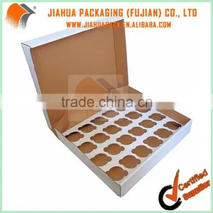 24 Cupcake Paper Cardboard Boxes thumbnail-1
