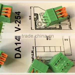 Video Device 2.54MM Screwless Terminal Connectors Blocks thumbnail-1