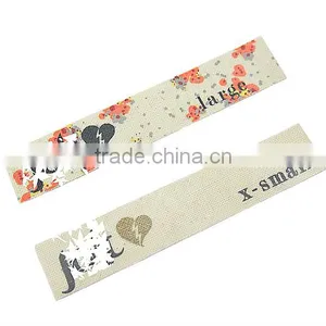 Custom Logo Printed Clothing Gament Cotton Twill Tape thumbnail-1
