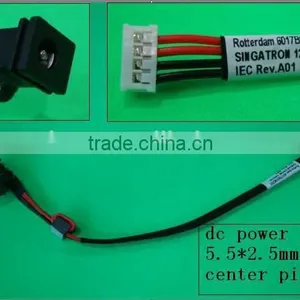 Dc Power Jack PJ130 Tos L505D Tos Satellite L350 L350D L355 L355D A505 M205 C655D thumbnail-1