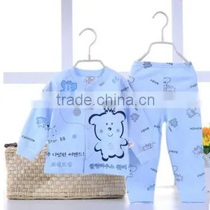Cotton Baby Clothing Infant and Toddler 2pcs Set Top and Pants thumbnail-1