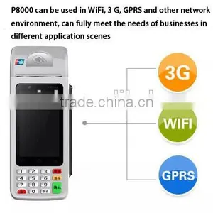 Android Mobile POS Terminal With Receipt Printer,GPRS,GPS,WIFI,Bluetooth,MSR,RFID thumbnail-4