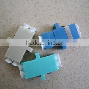 Duplex Singlemode Fiber LC Optic Adapter With Blue Sleeve in Telecommunication Equipment thumbnail-2