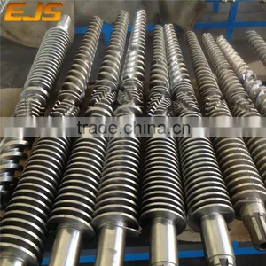 Zhou Shan Conical Twin Screw Barrel for PVC / PP Extruder Machine thumbnail-4