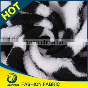 China Supplier Clothing Material Knit fr Fleece Fabric thumbnail-1