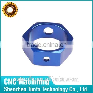 Cnc Lathe Parts Knurled Nuts Machined Communication Parts thumbnail-4
