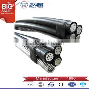 4 Core Aluminium Conductor PE Insulated Overhead Cables thumbnail-2