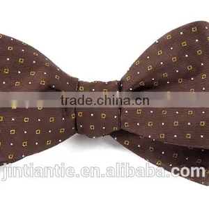 2016 New Design Custom Made Mens Jacquard Woven Polyester Bow Ties thumbnail-4