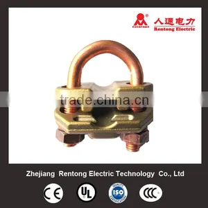 Copper Welding Earth Rod Clamp thumbnail-1