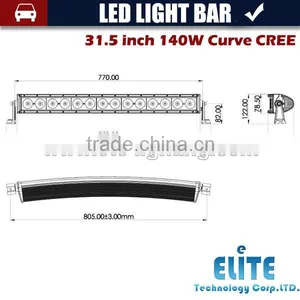 31.5 Inch 140W Super Slim Led Ligth Bar Offroad Led Light Bar High Quality thumbnail-5